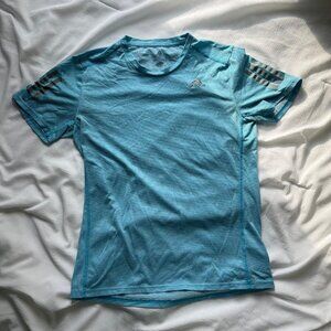 Adidas Lightblue Running Shirt - Small Size